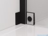 Ronal Cadura Black Line drzwi wahadłowe 80cm jednoczęściowe prawe z profilem przyściennym  czarny mat CA1CD0800607
